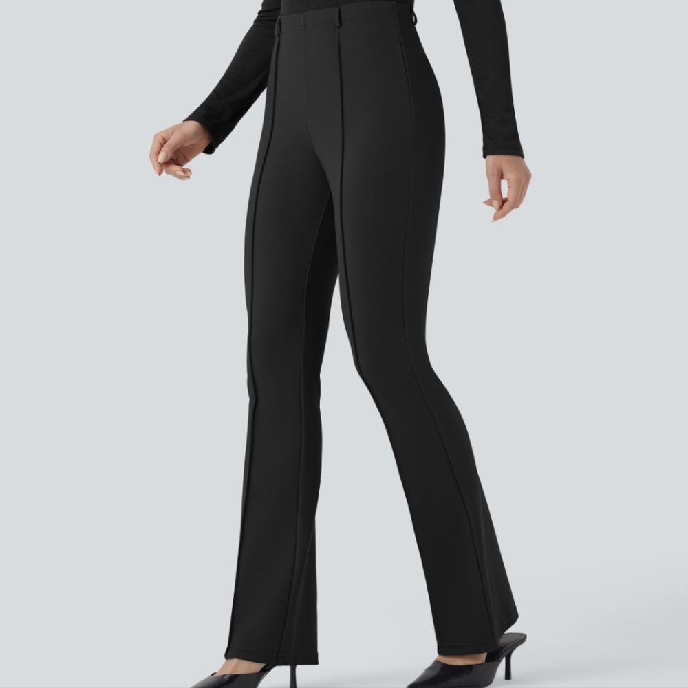 Halara Bootcut Work Pants With Tummy Control